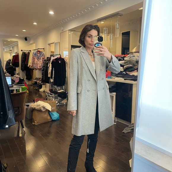 holt renfrew Jackets & Blazers - Holy renfrew wool pea coat